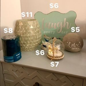 Pier 1 decorations - blue